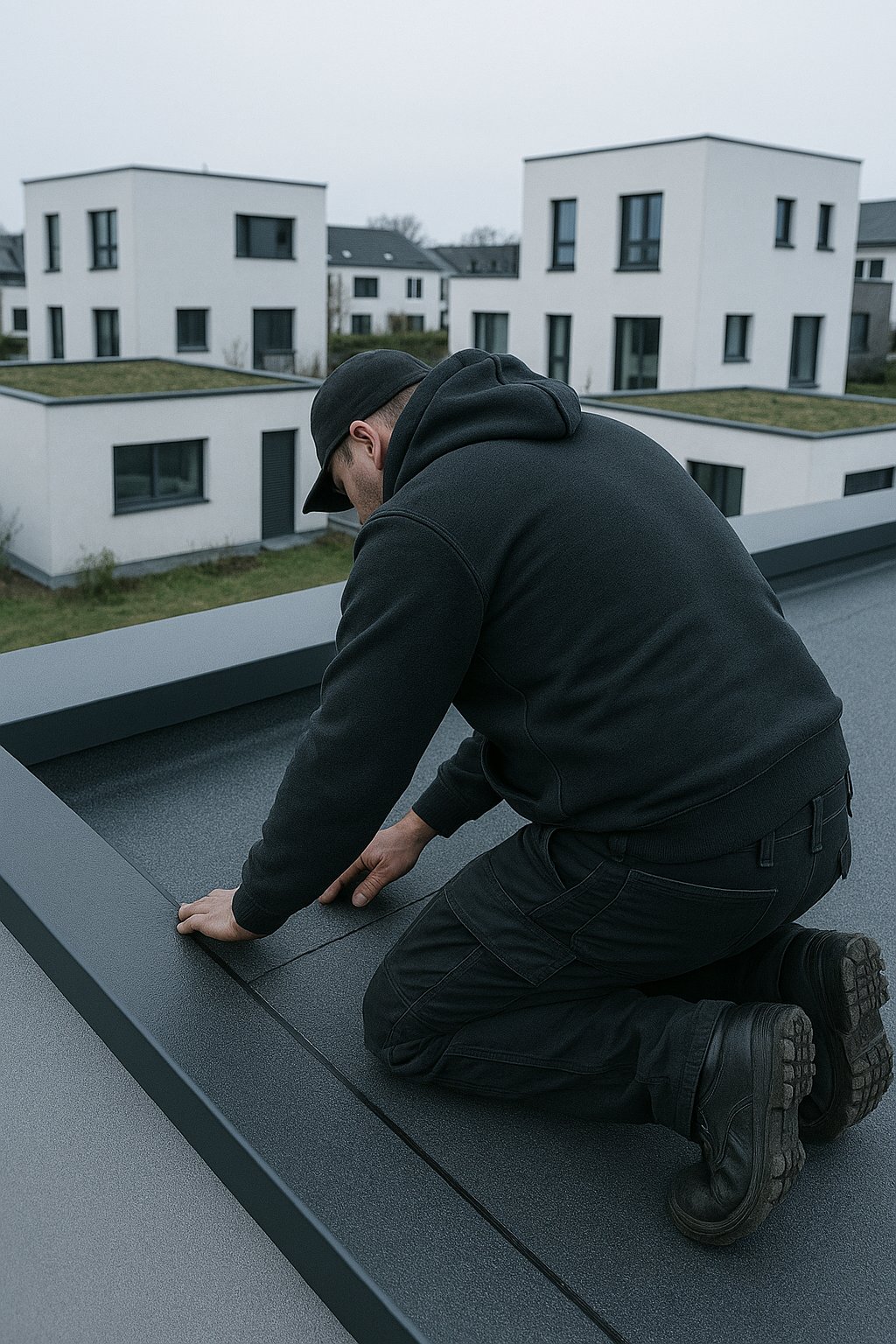 Professionelle Dachwartung und Inspektion